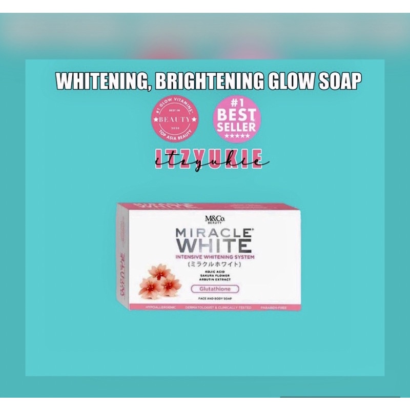 Miracle White Glutathione Soap Face Body Shopee Philippines