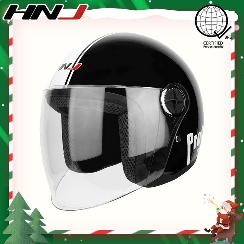 HNJ Half Face Helmet For Motorcycle Classic Helmet Original