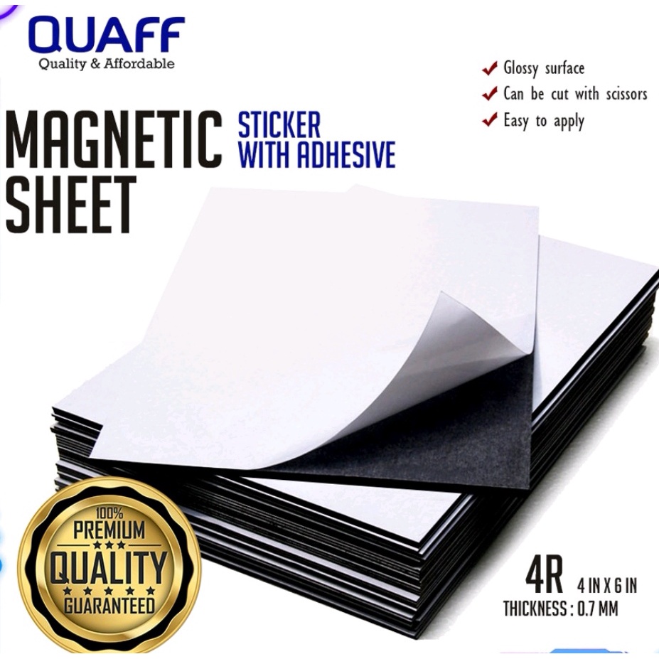 12 x 12 Sheet Thick Premium Colors Glossy Magnet