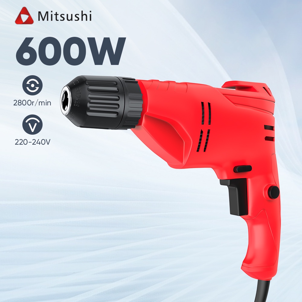 Mitsushi 600W 10mm Electric Hand Drill XH 10B Electric Drill Hand