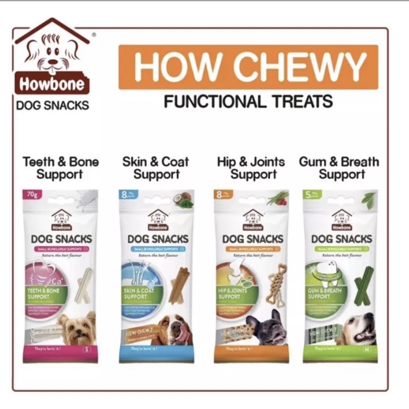 Howbone dog outlet snacks