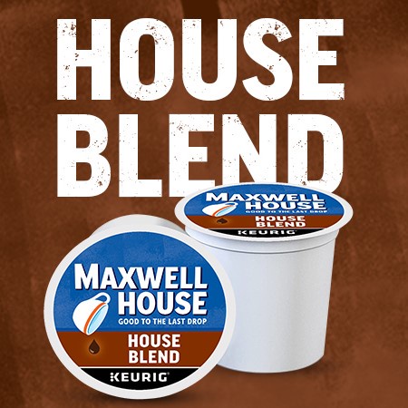 Maxwell house house outlet blend k cups