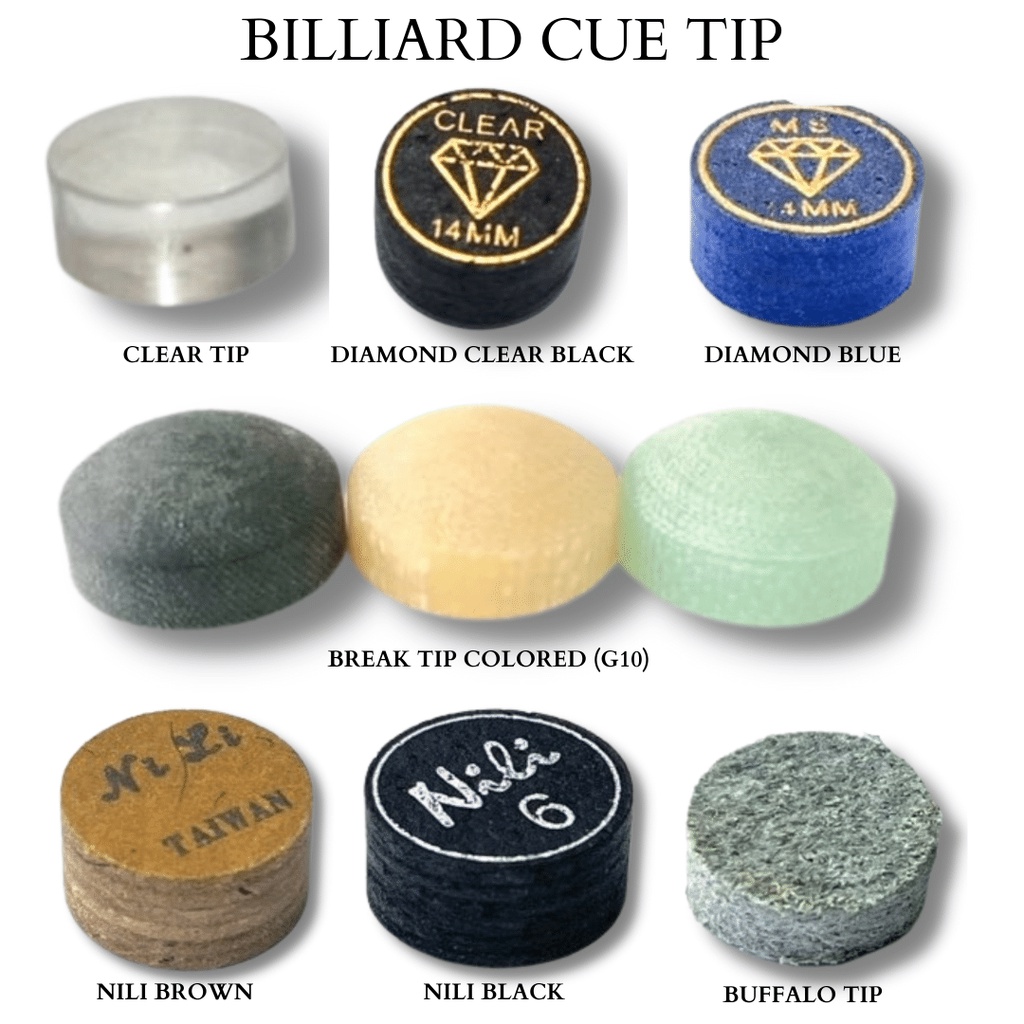 Tips for billiard cue stick / tip ng tako sa bilyaran / gamit sa bilyaran /  cue accessories