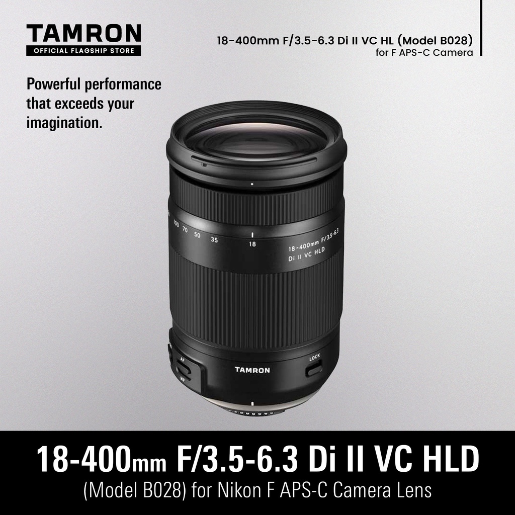 TAMRON 18-400mm F 3.5-6.3 Di Ⅱ VC HLD - レンズ(ズーム)