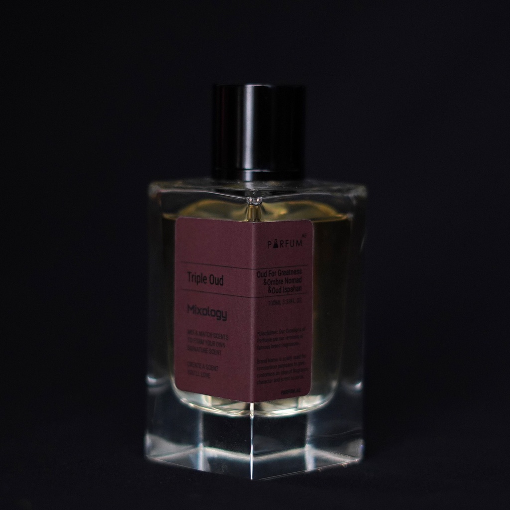 Mixture of Oud for Greatness + Ombre Nomad + Oud Ispahan