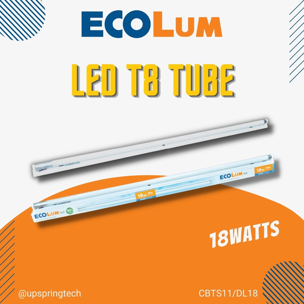 Ecolum led store fluorescent