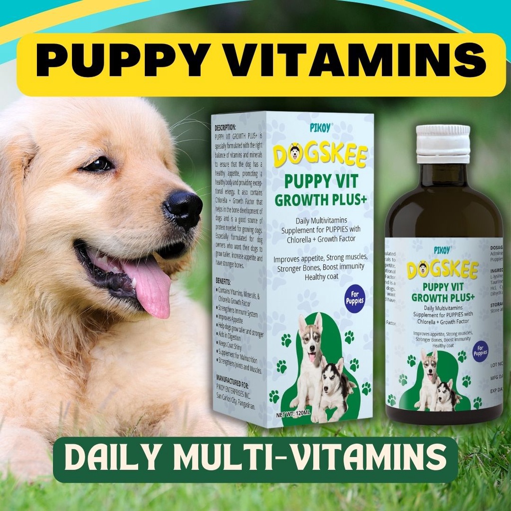 Dog vitamins shop to boost appetite