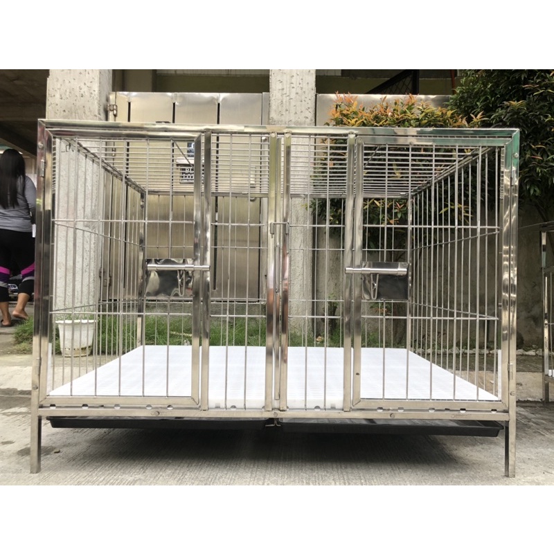 Dog steel cage design sales