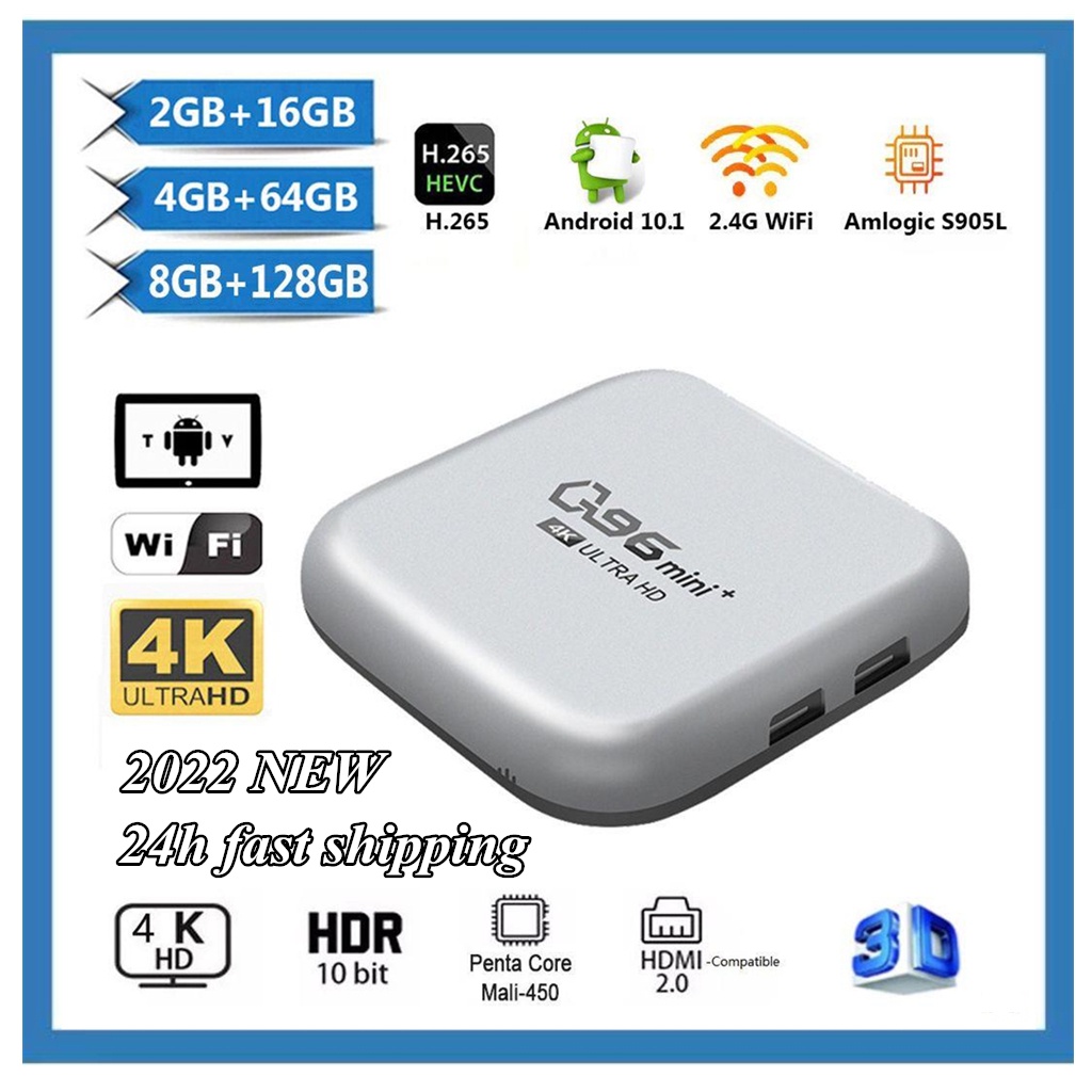 TV BOX Q96 Mini 8+128GB