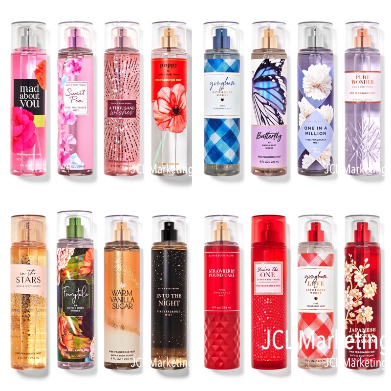 Bath and body works signature collection fragrance mist hot sale