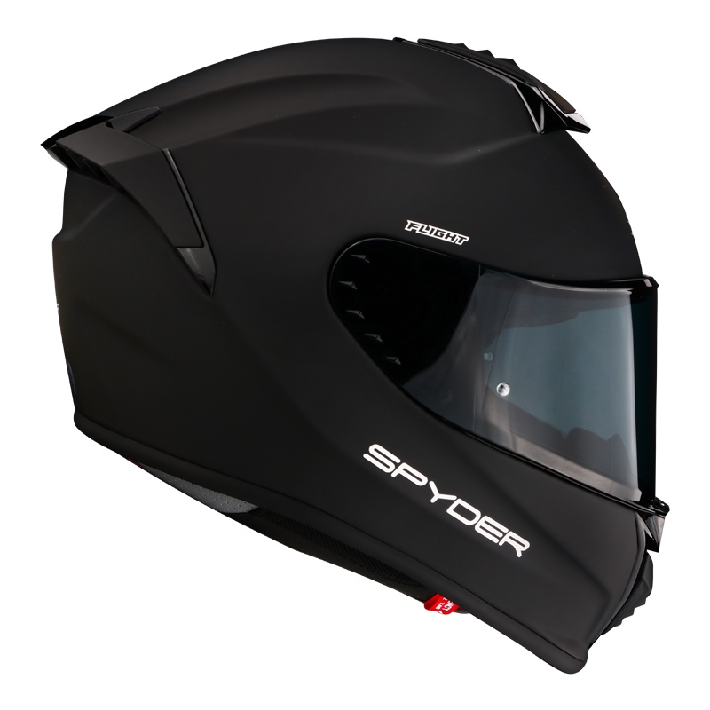 Matte black spyder store helmet