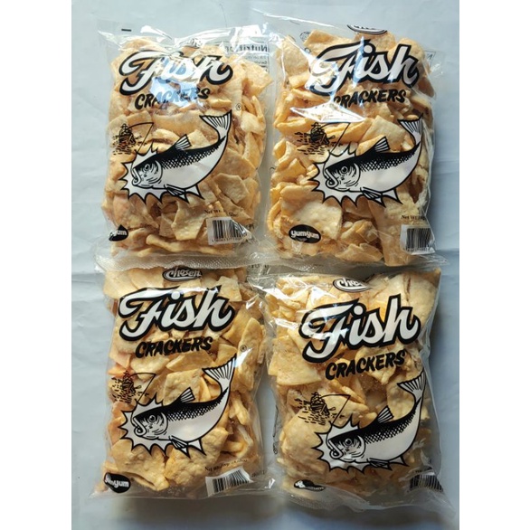 4 Pack Yum-Yum Fish Cracker Chosen 100g