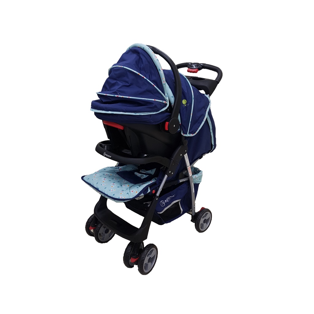 Apruva One Touch Stroller with Car Seat SD12 Shopee Philippines