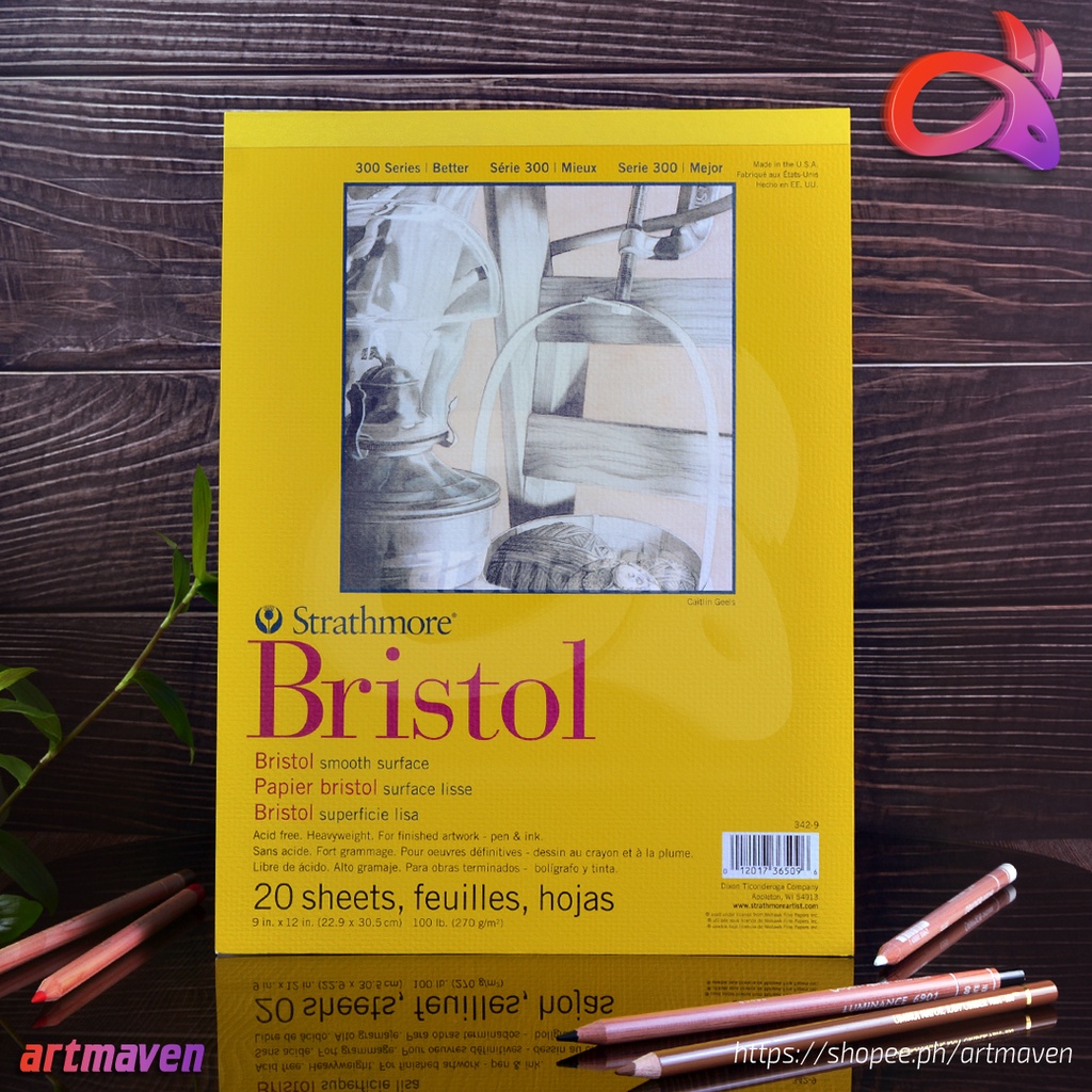 Bristol Paper Pads Series 400, Vellum, 11 x 14