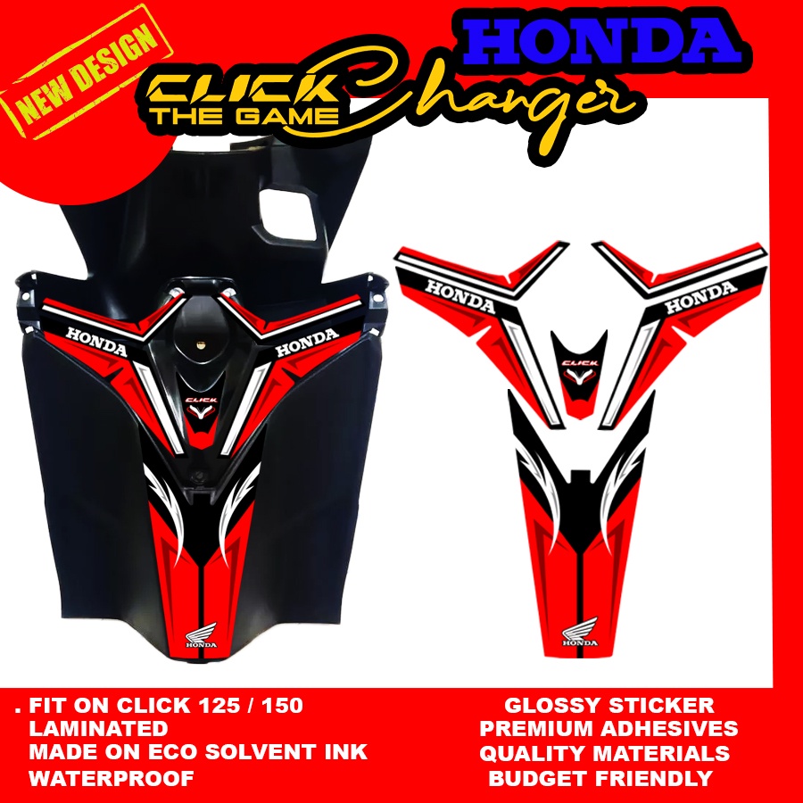 HONDA CLICK 125/150 INNER FAIRING STICKER / HONDA CLICK INNER FAIRING  STICKER / HONDA CLICK ACCESSO