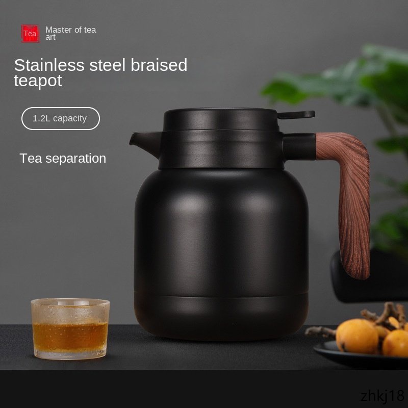 316 Stainless Steel Thermos Insulation Braising Teapot Large