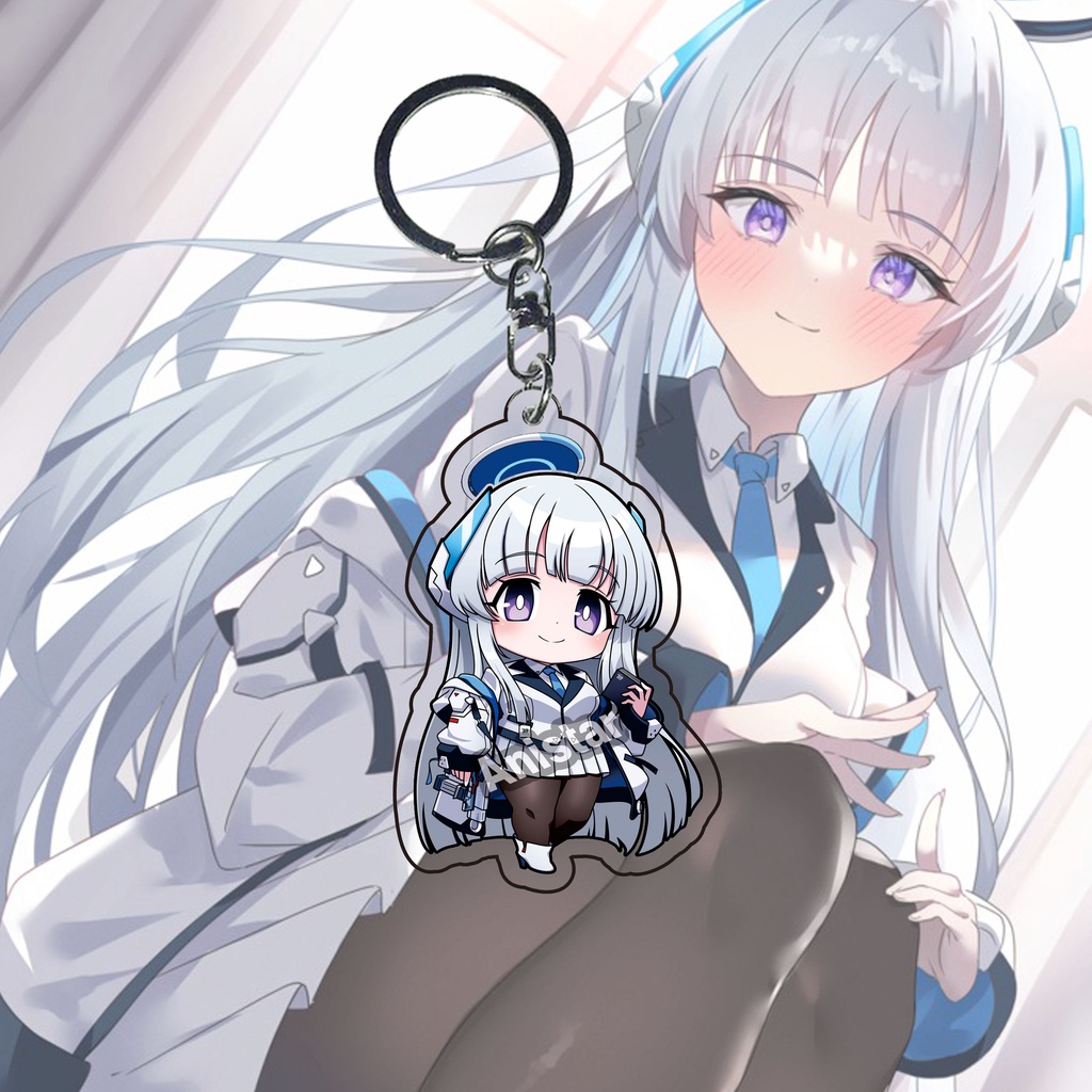 GANTUNGAN Key Chain Blue archive Ushio Noa 01 - Key Chain - Souvenir -  Ganci Anime - Game - Keychain - GI | Shopee Philippines