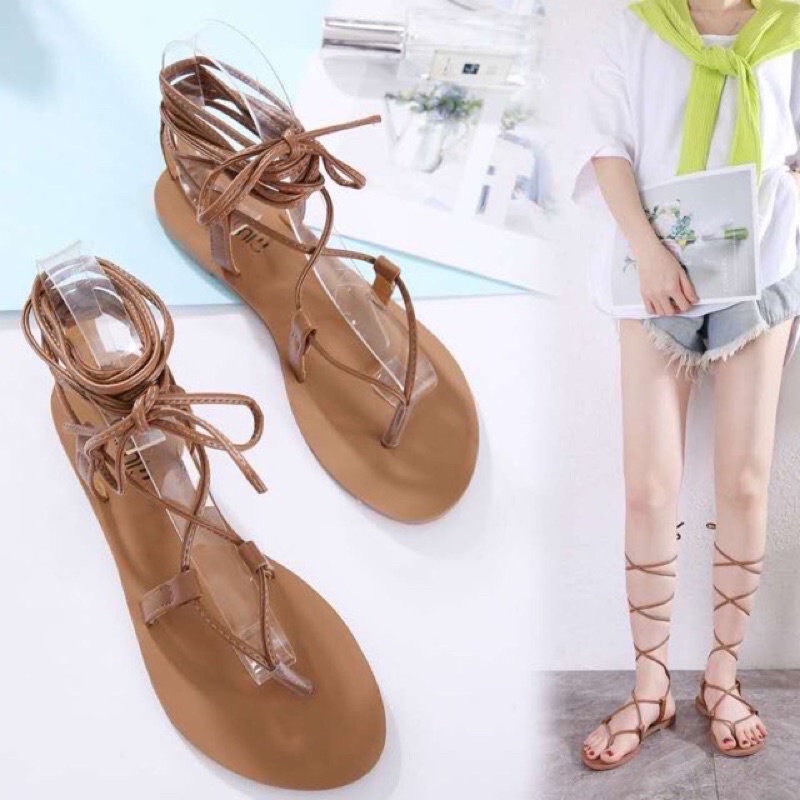 Semi gladiator sandals for women 6136 Shopee Philippines