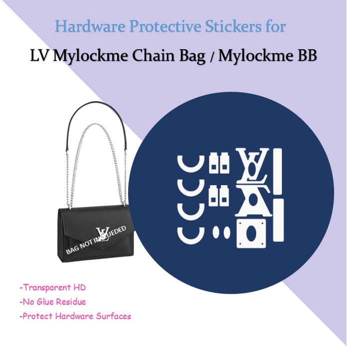 Bag Lover, Hardware protection sticker for VANITY Bag transparent  microcrystalline nano protection film / prevent hardware scratches