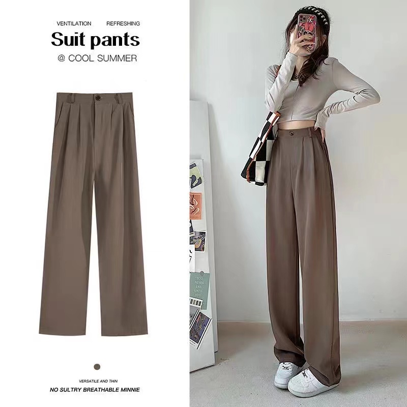 Summer Pants Trousers Loose Casual High Waist Women Wide Leg Pant Korean  Fashion - Buy Summer Pants Trousers Loose Casual High Waist Women Wide Leg Pant  Korean Fashion at Best Price in