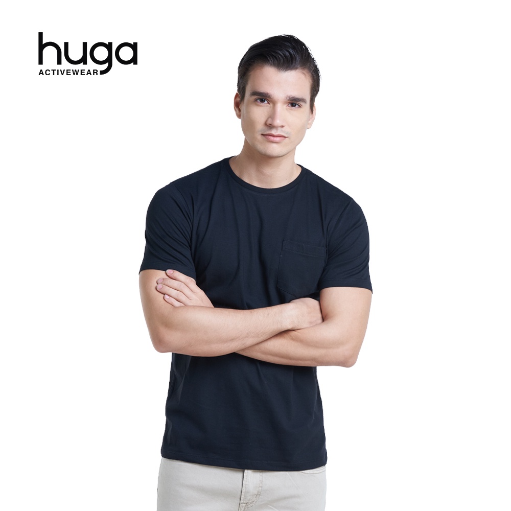 Plain black t outlet shirt with pocket