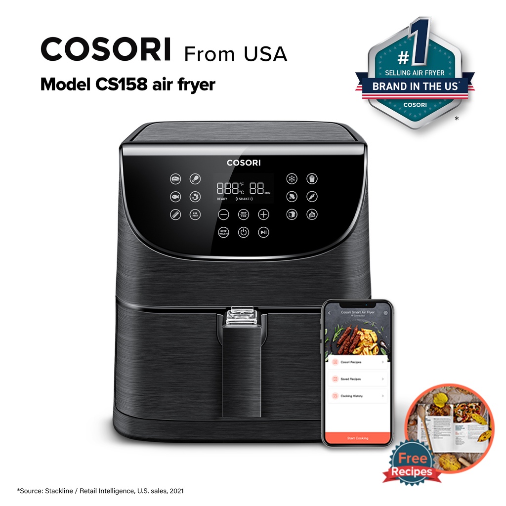 Cosori Lite 3.8L Smart Air Fryer - CAFLI401S for sale online