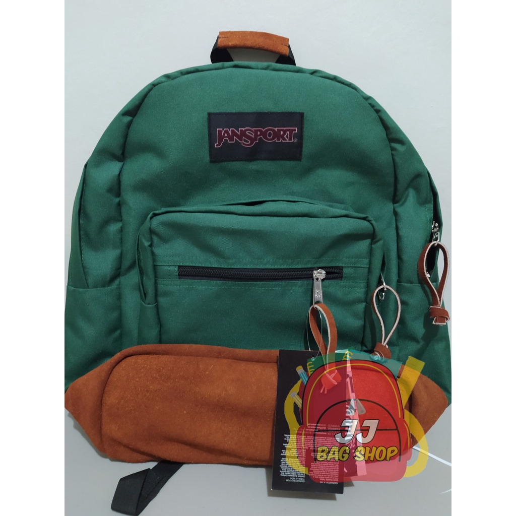 Dark hotsell green jansport