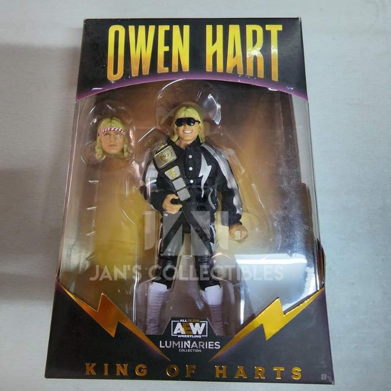 King of Harts Owen Hart - AEW Ringside Exclusive Toy Wrestling