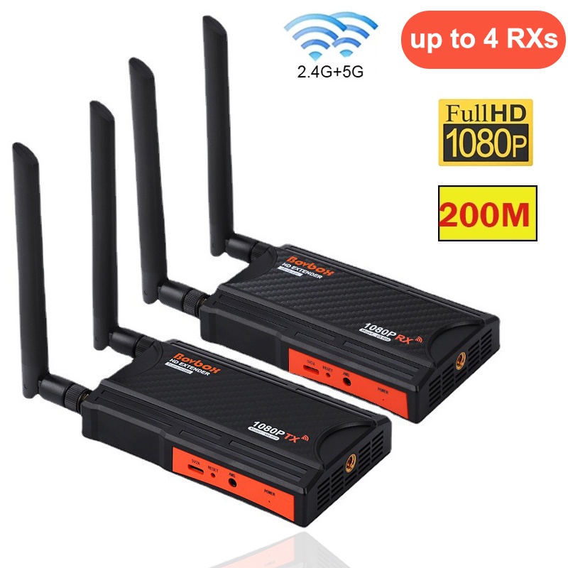 Wireless HDMI Extender 300Mbps wifi 25m