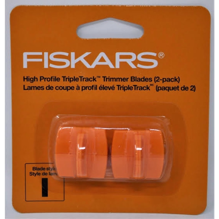 Fiskars TRIMMER BLADE Refill 2-pack Titanium High-Profile (K Style