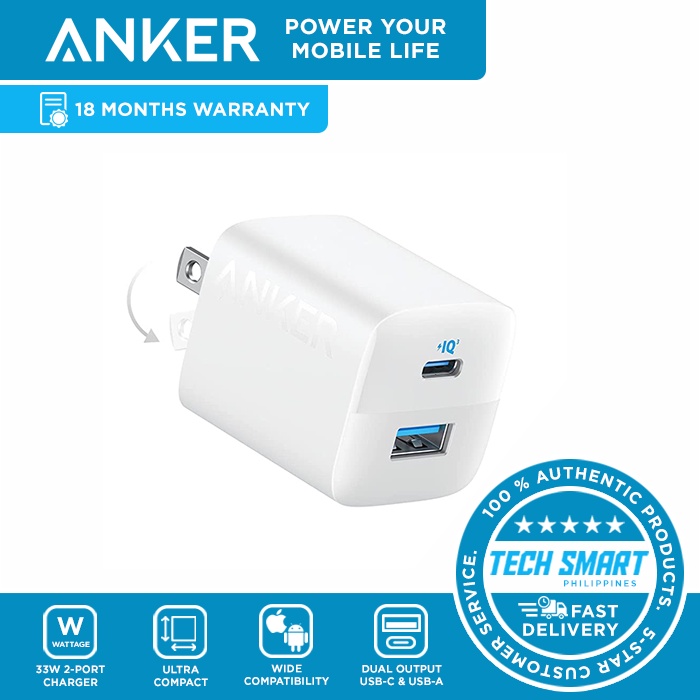 Anker USB C Charger 323 Charger (33W) 2 Port Compact Charger for iPhone  14/14 Plus/14 Pro/14 Pro Max/13/12 - AliExpress