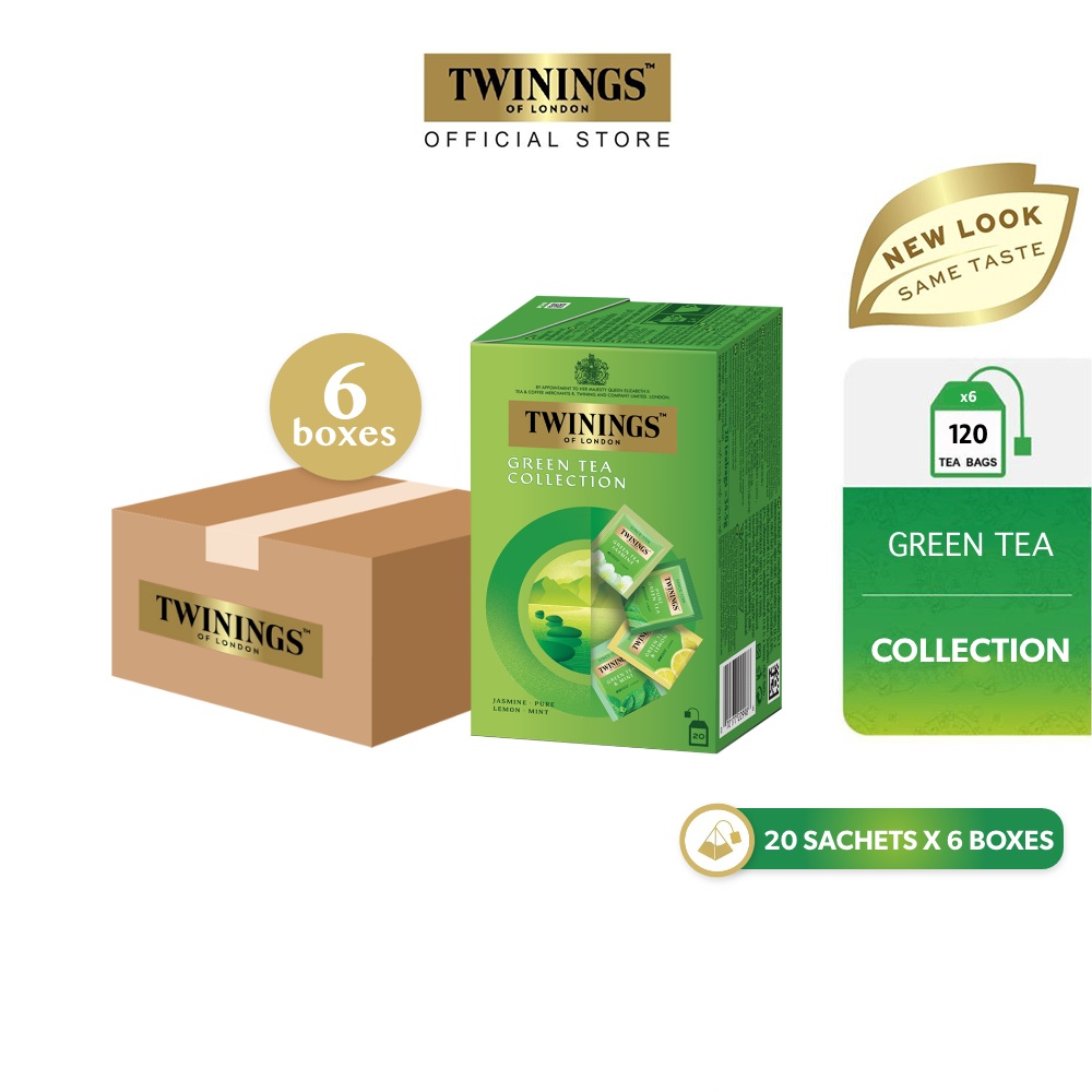  Twinings Tea Green Tea - Jasmine - Case of 6 - 20 Bags