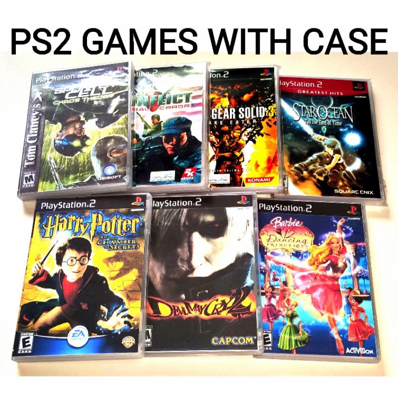 Playstation 2 games shop cd online shopping