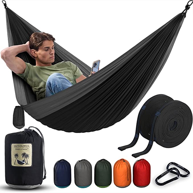 Outdoor portable outlet hammock