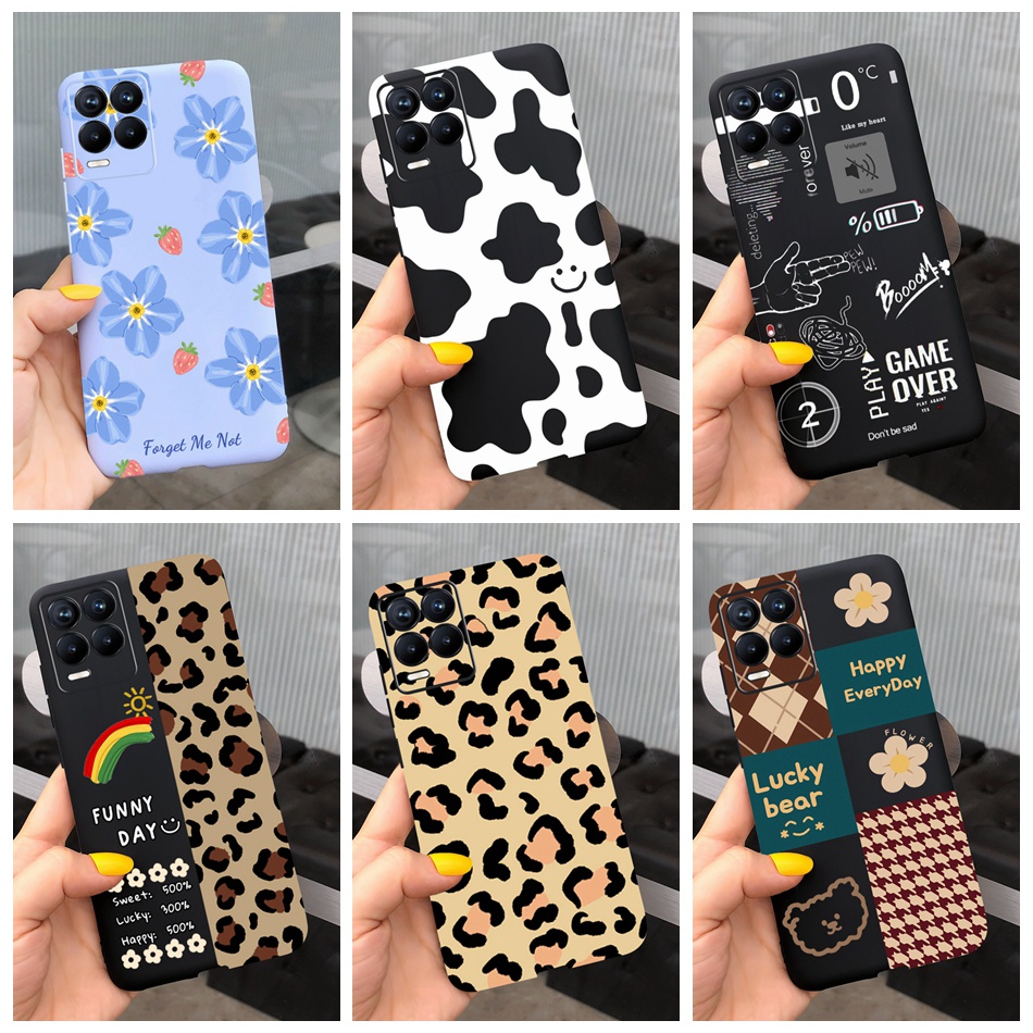 For Realme 10 2022 Lovely Printing Jelly Silicone Case For Realme10 RMX3630 Funda  Realme 10 4G Soft TPU Phone Cases