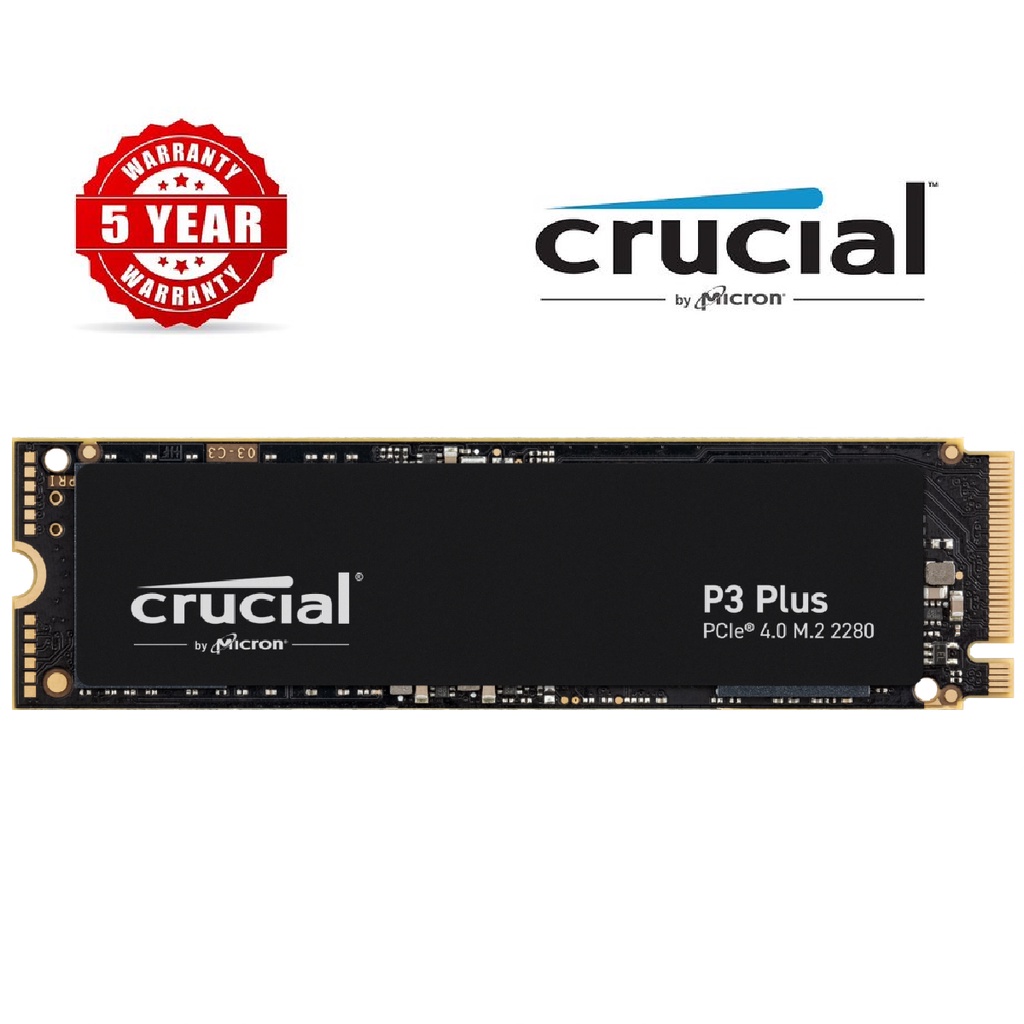 Crucial P3 500GB PCIe M.2 2280 SSD | CT500P3SSD8 