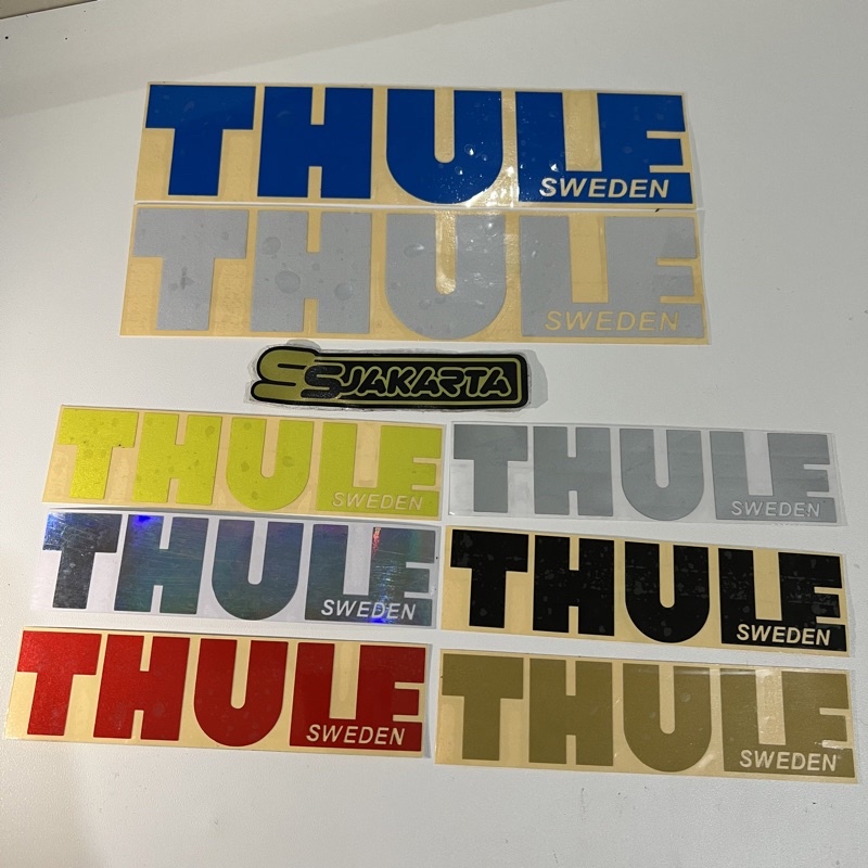 Sticker THULE STICKER ROOF RACK ROOF BOX CUTTING Shopee Philippines