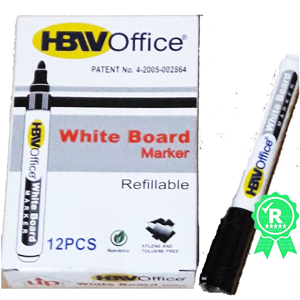 Affordable Dry Erase Whiteboard Marker in Black