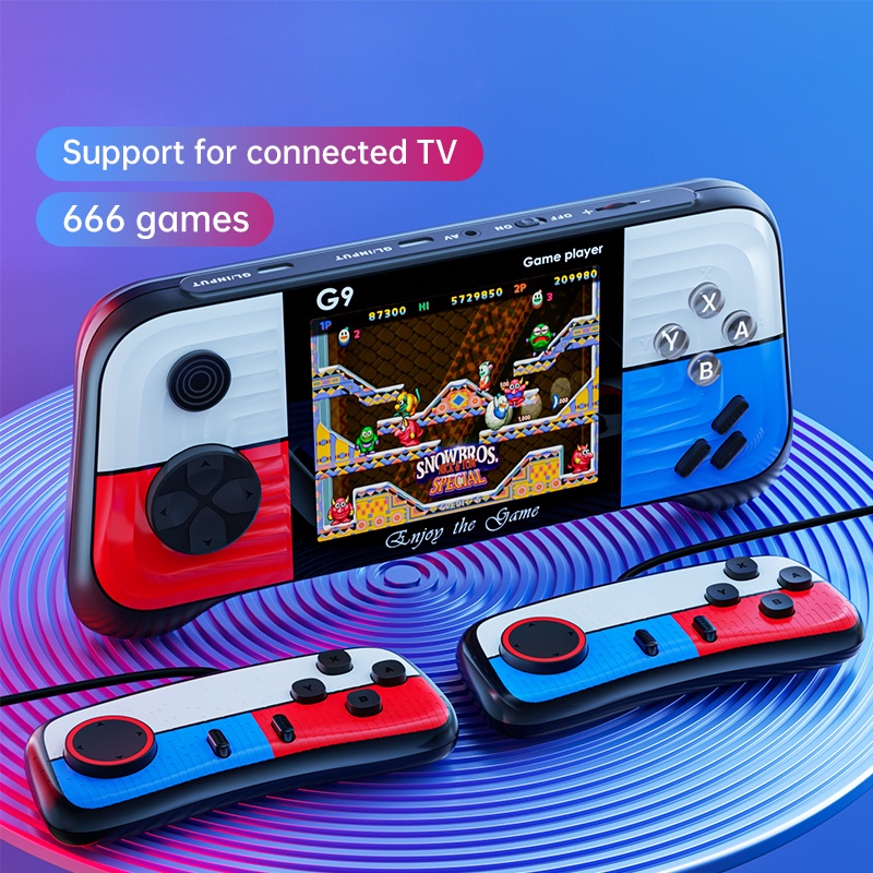 H6 Retro Game Console Box 2.4g Dual Controller Hdmi Output 20 Simulators  Built-in 20,000 Game Arcade Family Tv Video Video Game - Accessories -  AliExpress