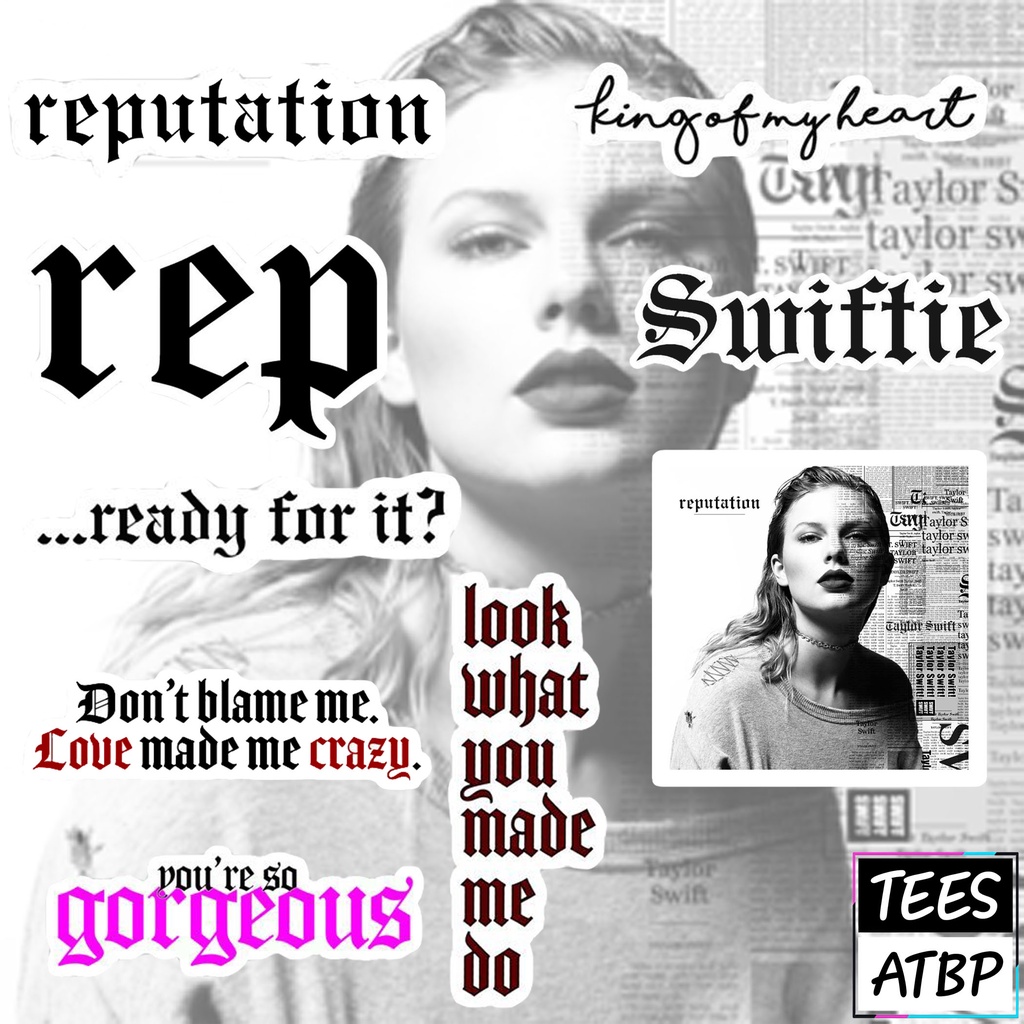 Waterproof Taylor Swift Reputation Snake Sticker Snake Sticker Reputation  Sticker Taylor Swift Sticker 