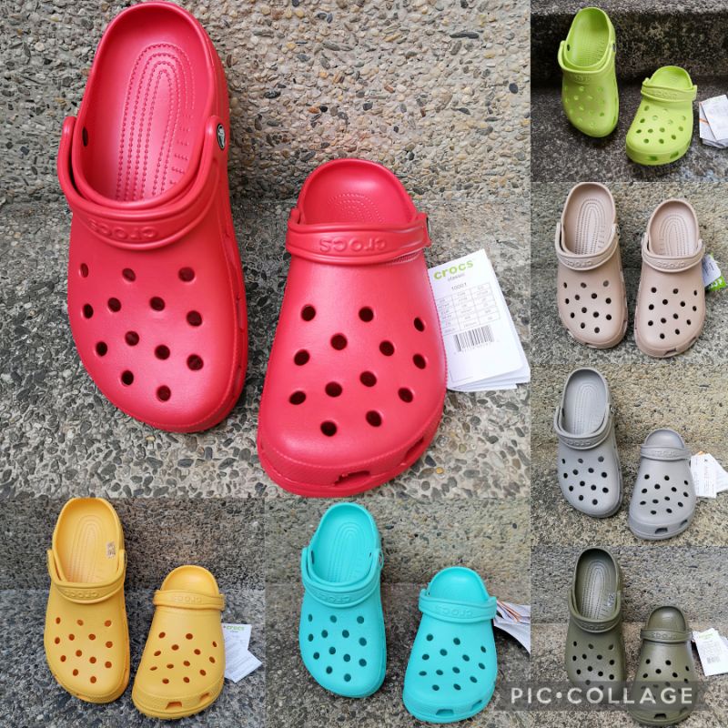 Different color clearance crocs