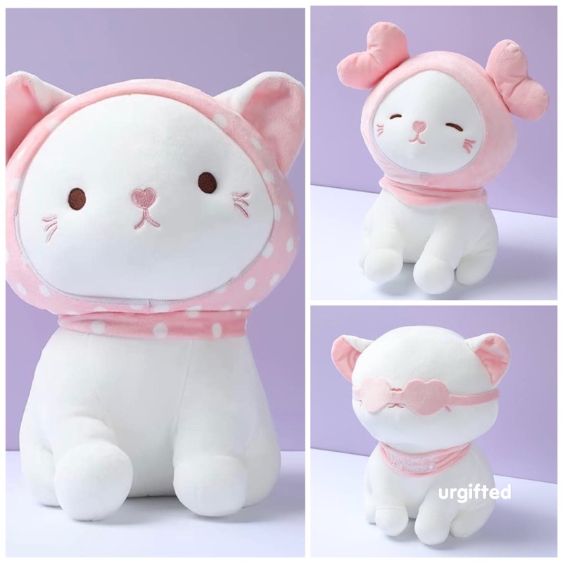 Miniso cat deals stuffed toy