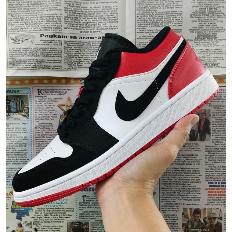 Jordan 1 black toe price philippines on sale