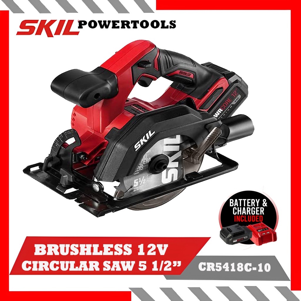 SKIL PWRCORE Brushless 12V Circular Saw 5 1 2