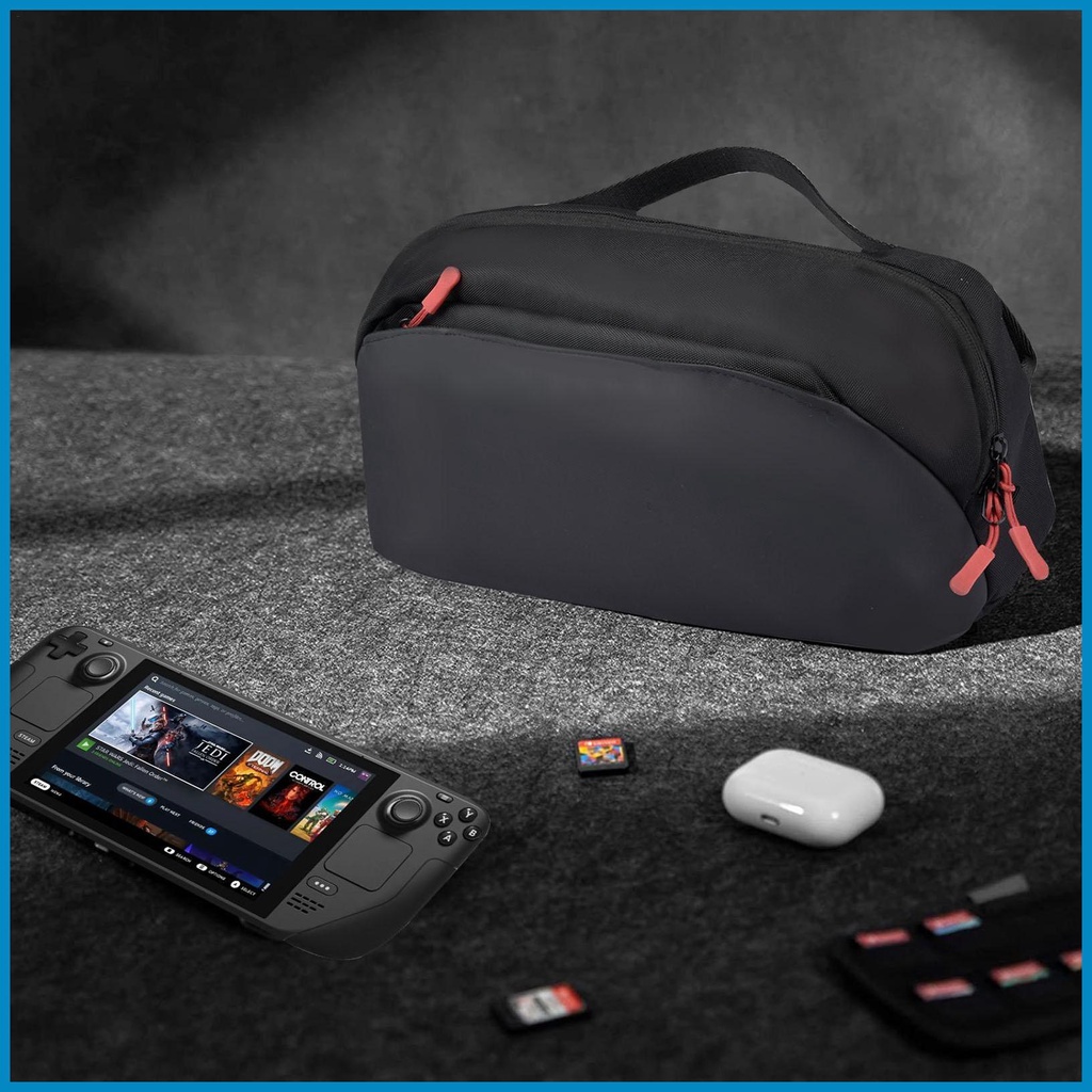Carrying Case Kit for ASUS ROG Ally Accessories, Portable Hard Shell  Carrying Case with TPU Protective Case and 7 Screen Protector for ROG Ally  Gaming Handheld, Fit for Travel and Home Storage