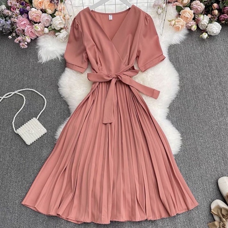 Magenta dress casual outlet