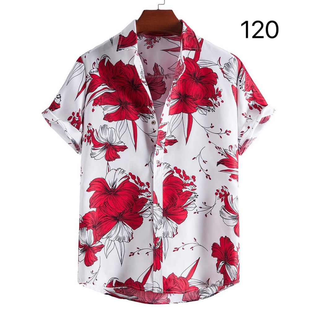 Shopee floral clearance polo