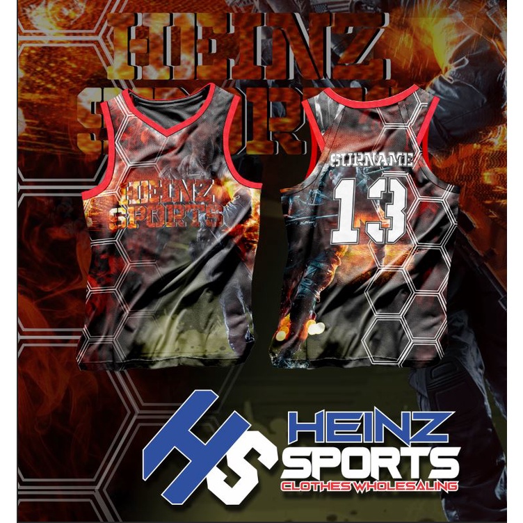 Full sublimation jersey (Customize team name, surname and number)