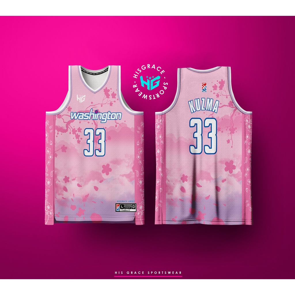 CHARLOTTE HORNETS BALL HG JERSEY FULL SUBLIMATION