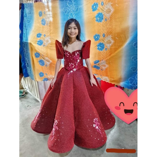 Filipiniana gown store for kids